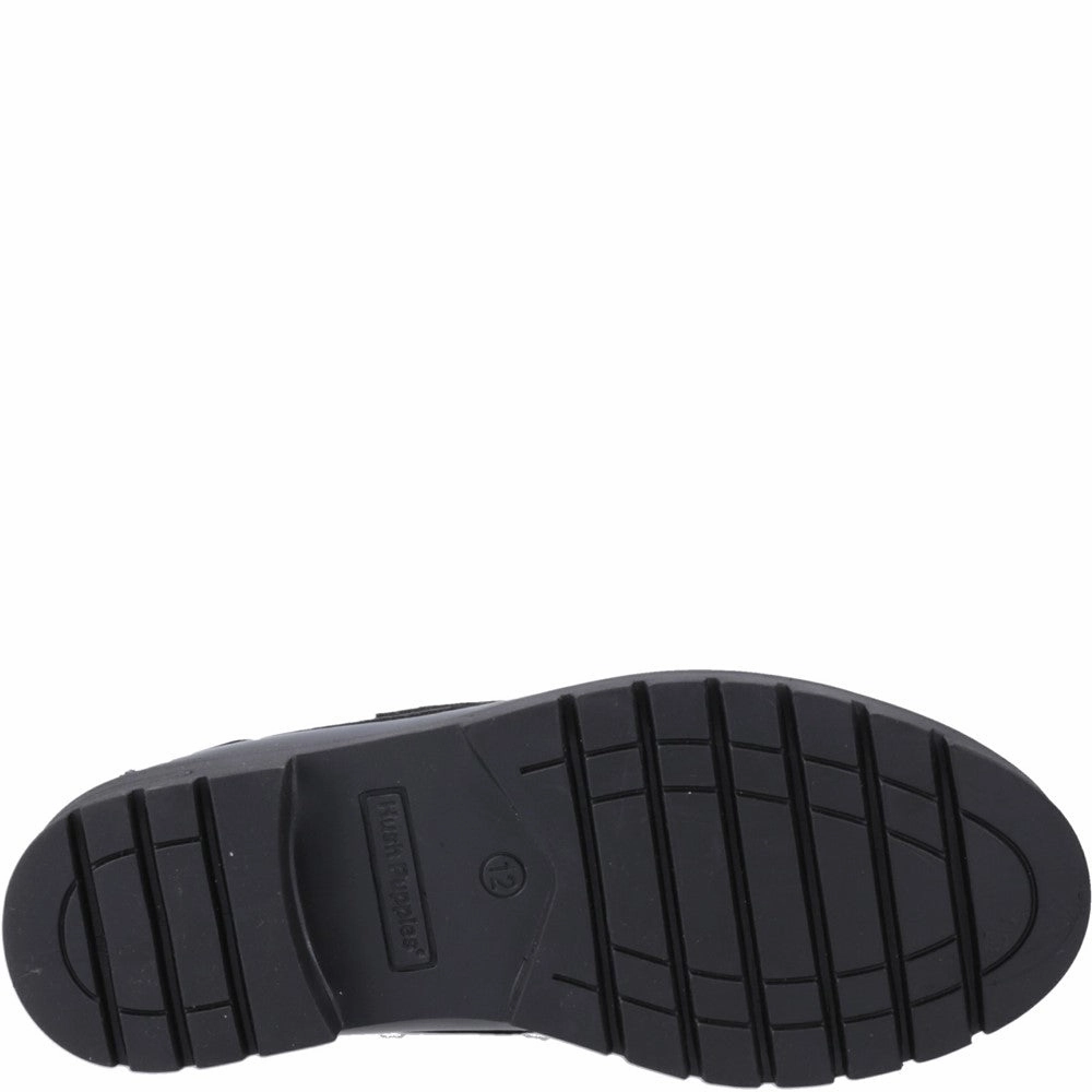 Hush Puppies Lucy Patent Junior School Shoes Girls Sneakers Girls Running Shoes