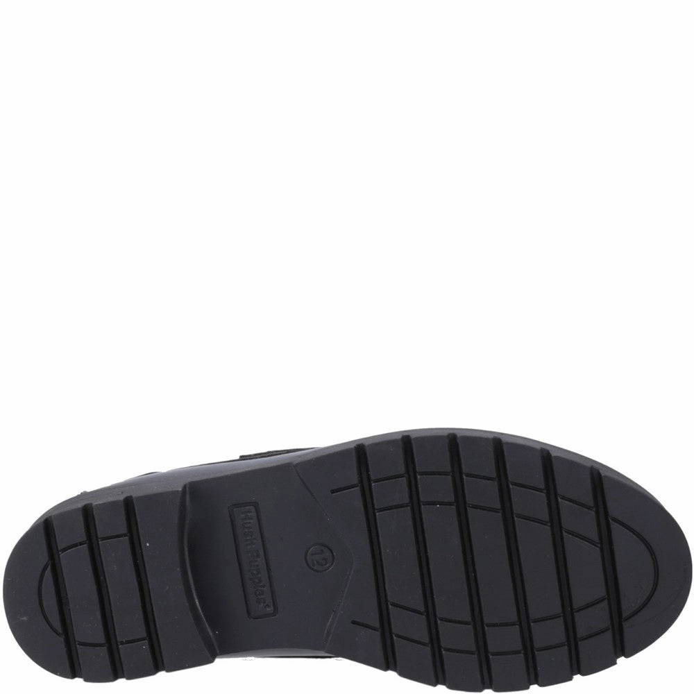 Hush Puppies Lucy Patent Senior School Shoes Girls Sneakers Girls Running Shoes
