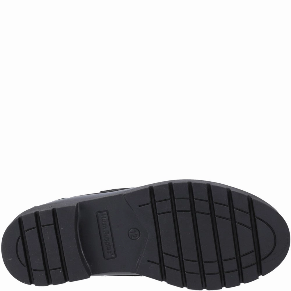 Hush Puppies Lucy Patent Senior School Shoes Girls Sneakers Girls Running Shoes