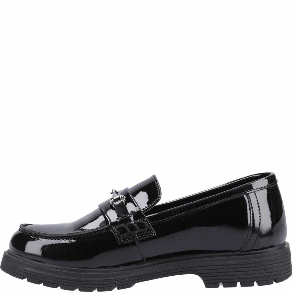 Hush Puppies Lydia Patent Senior School Shoes Girls Sneakers Girls Running Shoes