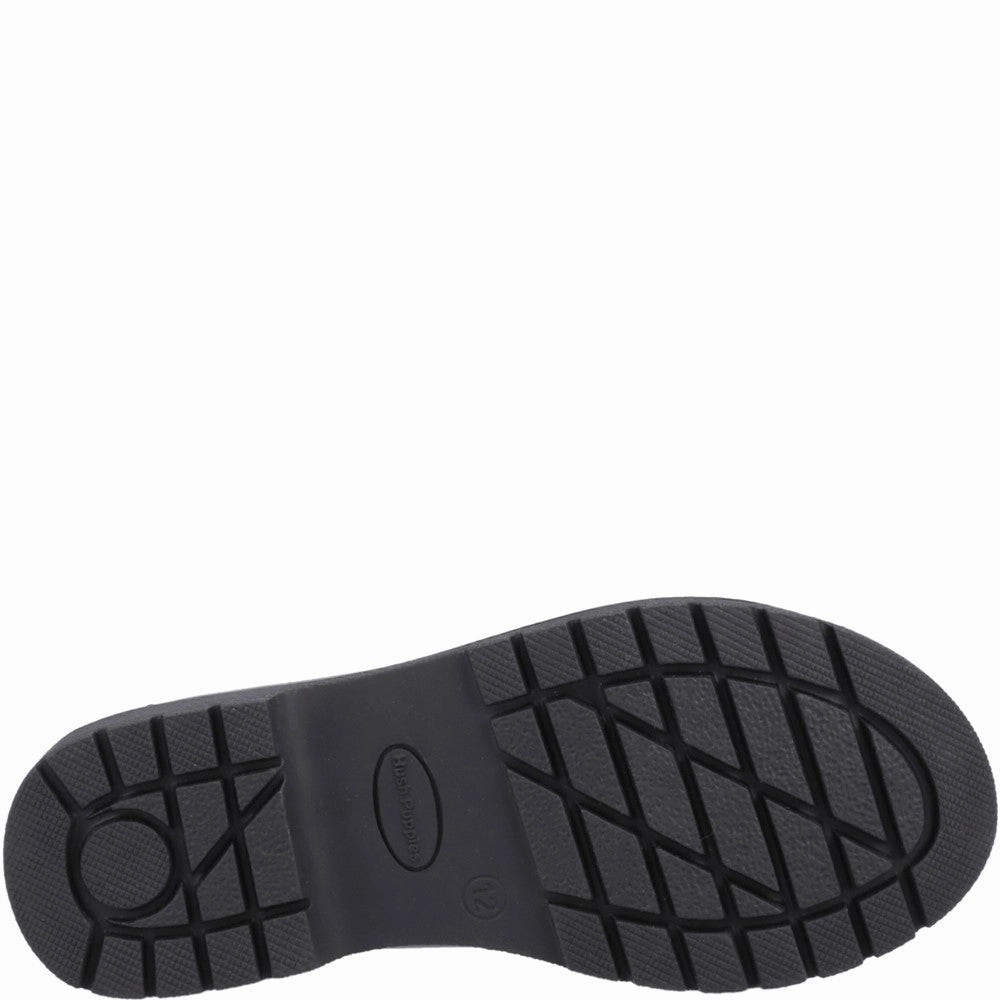 Hush Puppies Lydia Patent Senior School Shoes Girls Sneakers Girls Running Shoes
