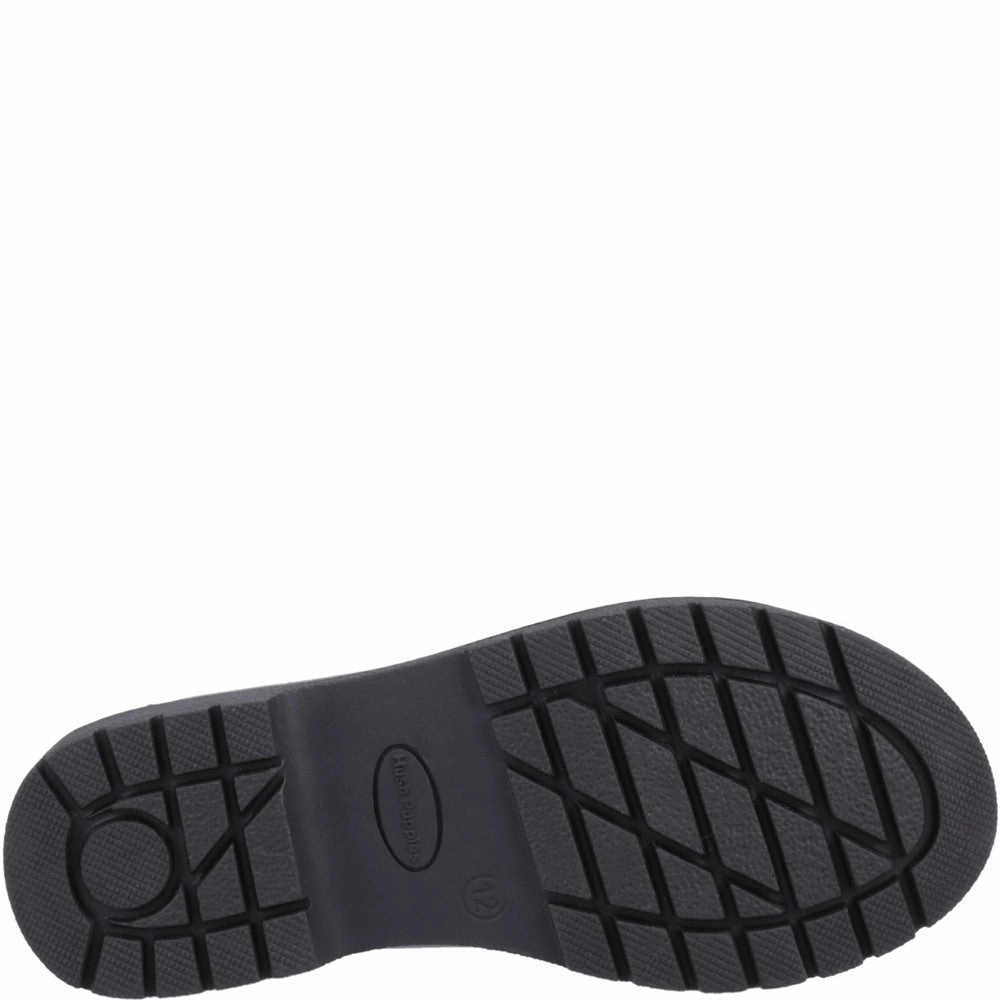 Hush Puppies Lydia Patent Senior School Shoes Girls Sneakers Girls Running Shoes