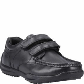 Hush Puppies Maddox Touch Fastening Junior School Shoes Kids Athletic Shoes,Toddler Sports Shoes,Youth Casual Shoes