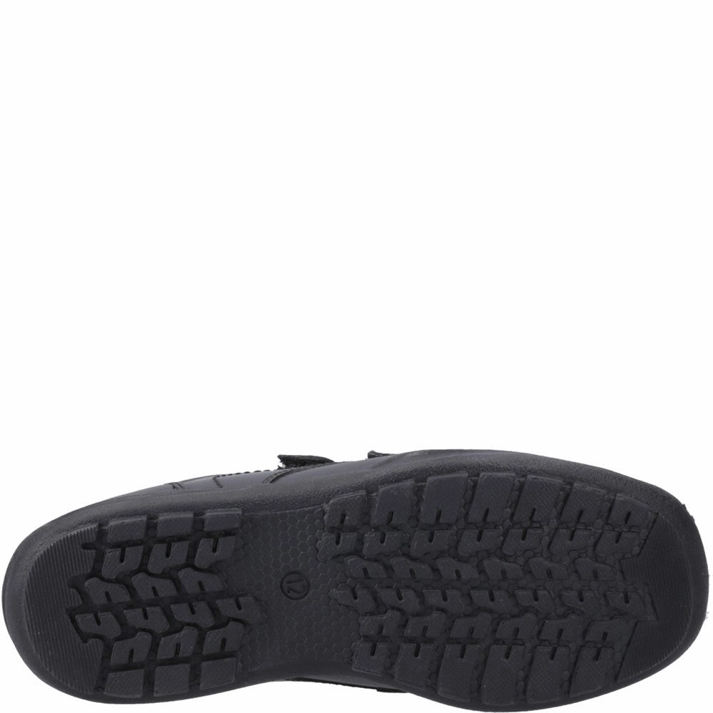 Hush Puppies Maddox Touch Fastening Junior School Shoes Boys SneakersBoys Running Shoes