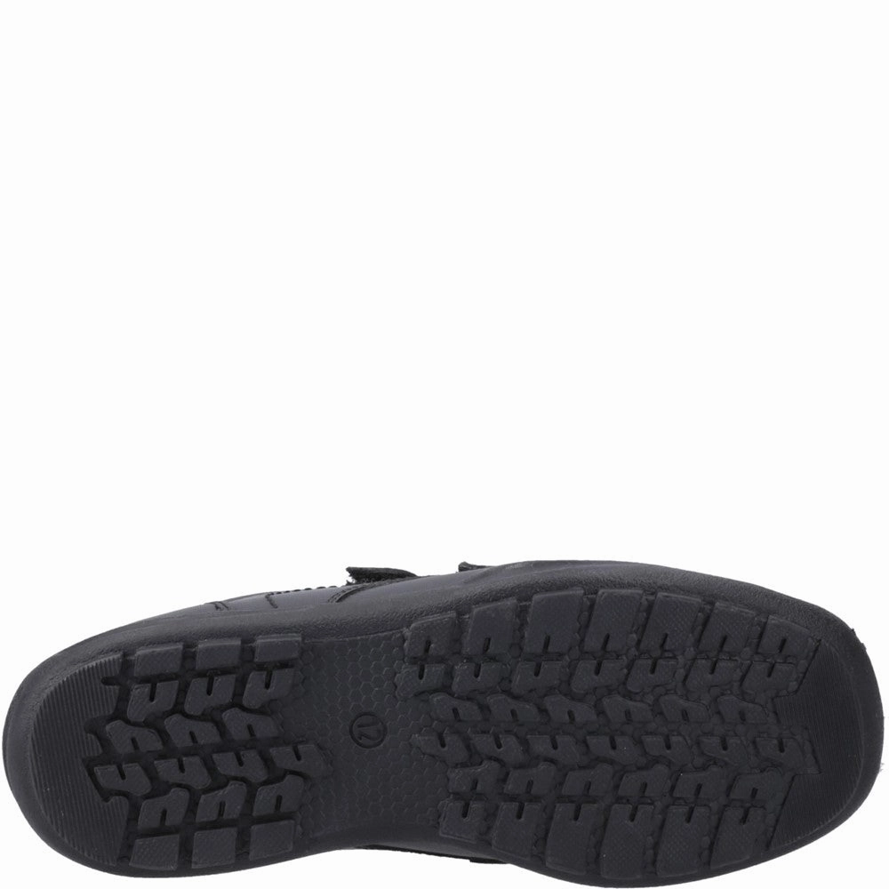 Hush Puppies Maddox Touch Fastening Junior School Shoes Boys SneakersBoys Running Shoes