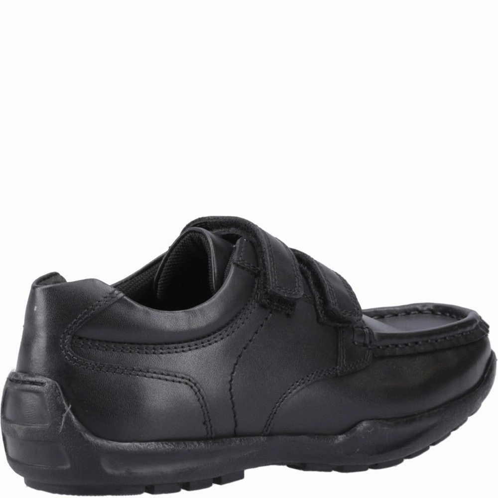Hush Puppies Maddox Touch Fastening Senior School Shoes Boys SneakersBoys Running Shoes
