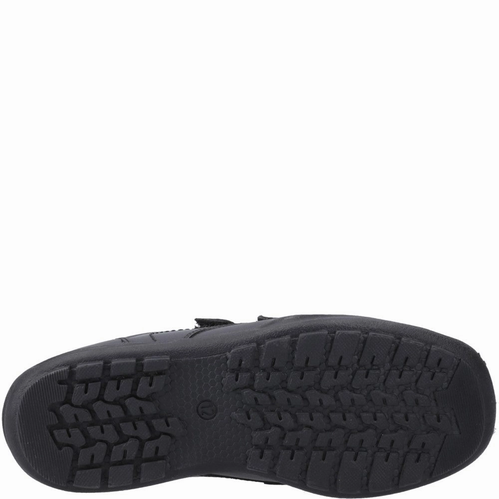 Hush Puppies Maddox Touch Fastening Senior School Shoes Boys SneakersBoys Running Shoes