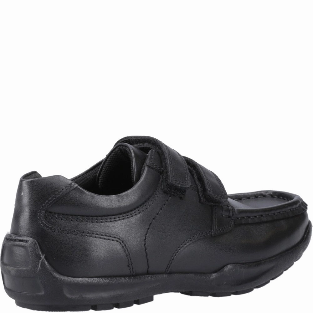 Hush Puppies Maddox Touch Fastening Senior School Shoes Boys SneakersBoys Running Shoes