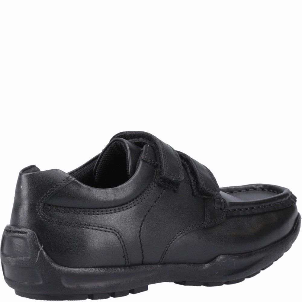 Hush Puppies Maddox Touch Fastening XL Senior School Shoes Boys SneakersBoys Running Shoes