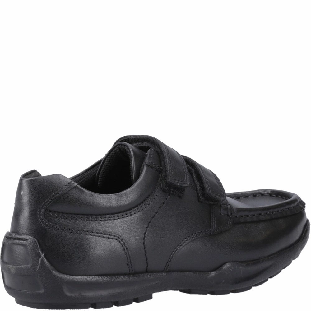 Hush Puppies Maddox Touch Fastening XL Senior School Shoes Boys SneakersBoys Running Shoes