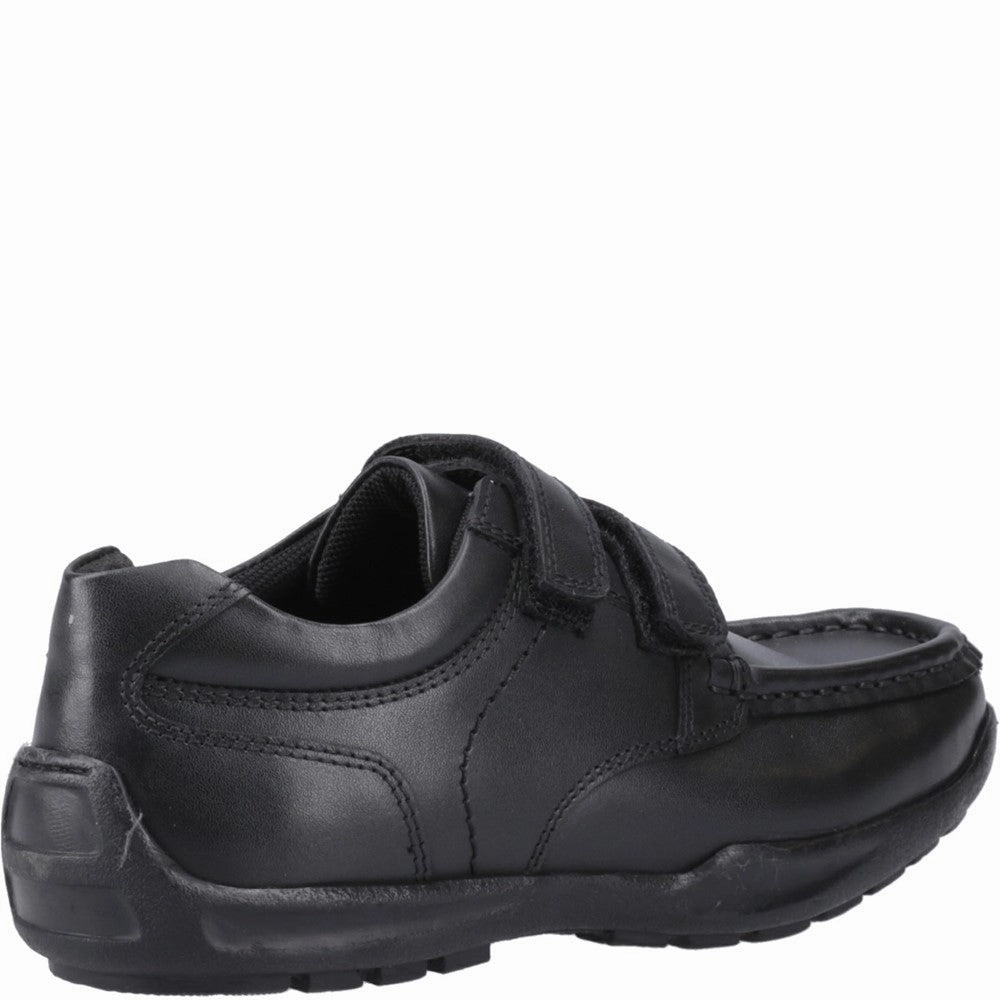 Hush Puppies Maddox Touch Fastening XL Senior School Shoes Boys SneakersBoys Running Shoes