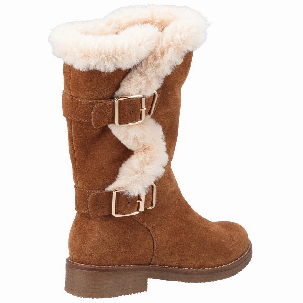 Hush Puppies Megan Ladies Mid Boots Women's Sneakers Casual Walking Shoes