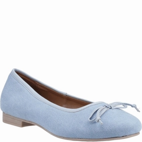 Hush Puppies Naomi Textile Ballet Lightweight Running Shoes,Slip On Athletic Shoes,Breathable Workout Shoes
