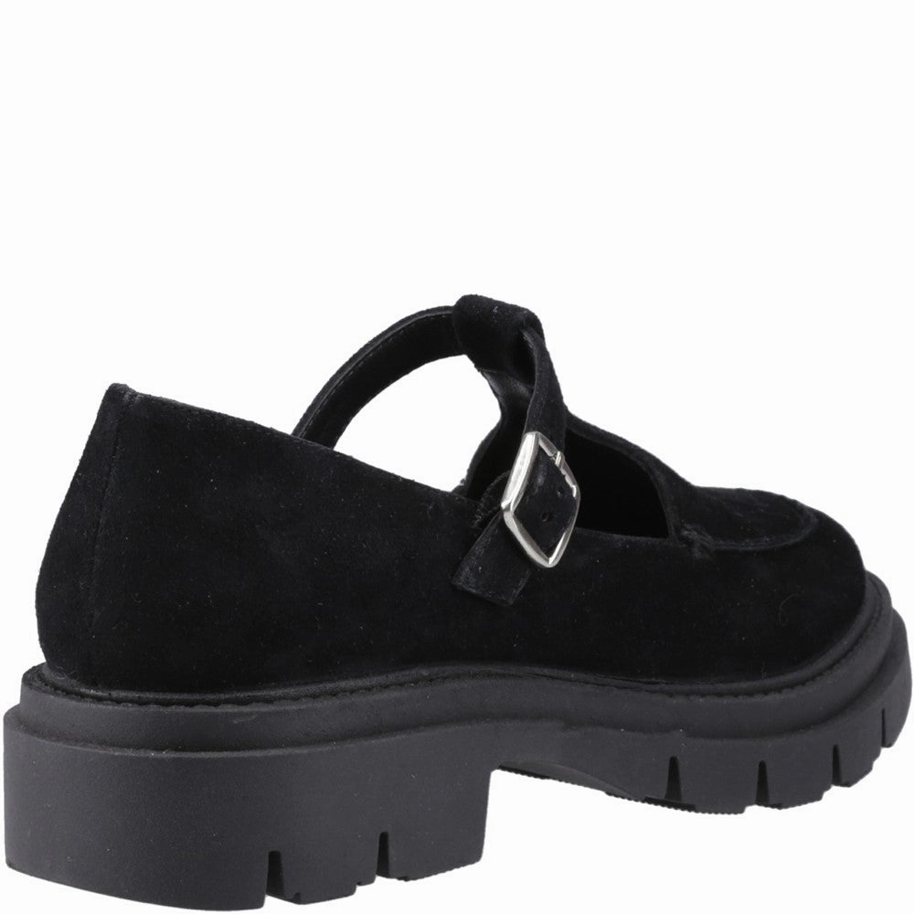 Hush Puppies Nella T-Bar Shoe Women's Sneakers Casual Walking Shoes