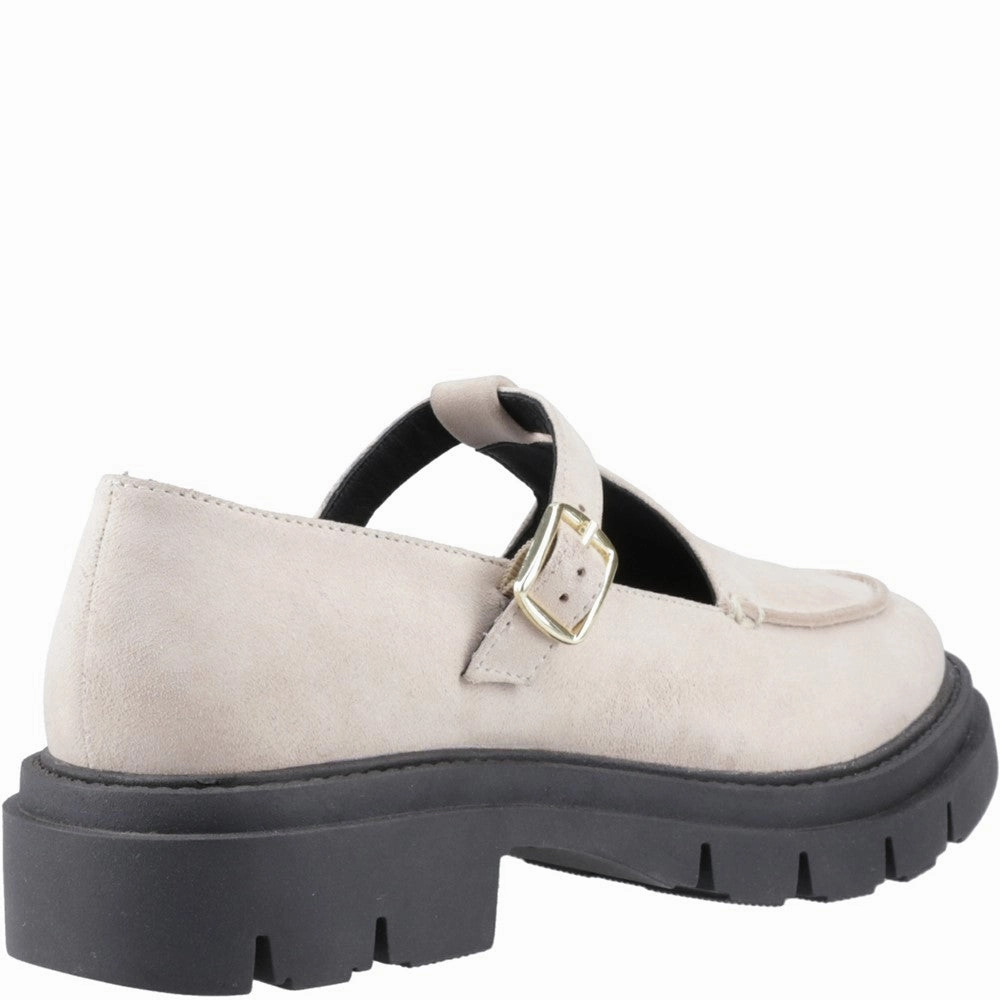 Hush Puppies Nella T-Bar Shoe Women's Sneakers Casual Walking Shoes