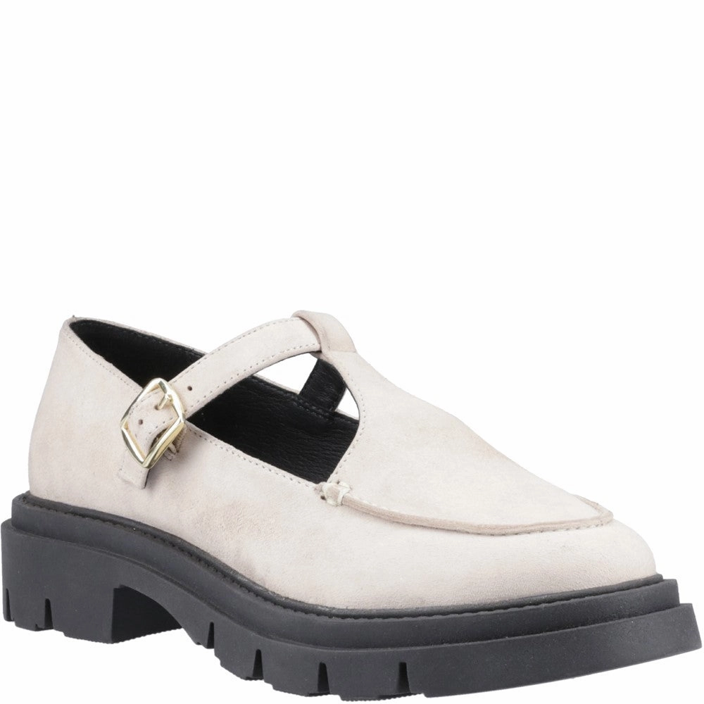 Hush Puppies Nella T-Bar Shoe Lightweight Running Shoes,Slip On Athletic Shoes,Breathable Workout Shoes