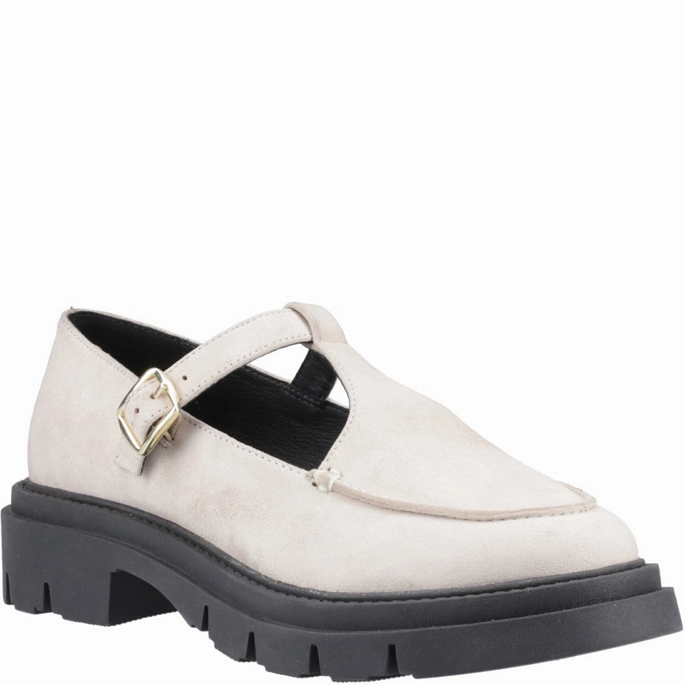 Hush Puppies Nella T-Bar Shoe Lightweight Running Shoes,Slip On Athletic Shoes,Breathable Workout Shoes