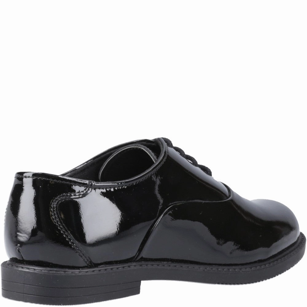 Hush Puppies Nellie Patent Junior School Shoes Girls Sneakers Girls Running Shoes