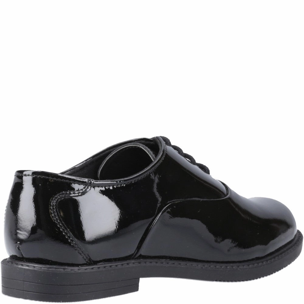 Hush Puppies Nellie Patent Junior School Shoes Girls Sneakers Girls Running Shoes