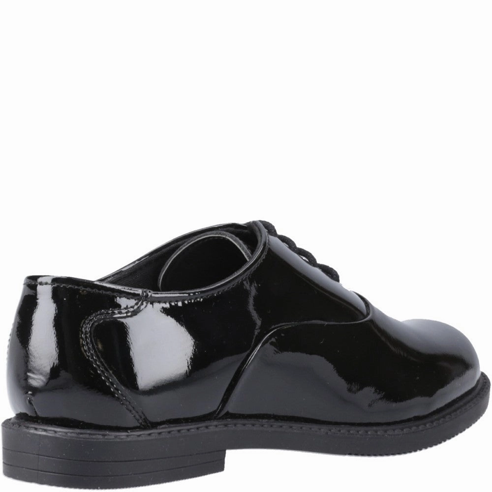 Hush Puppies Nellie Patent Junior School Shoes Girls Sneakers Girls Running Shoes