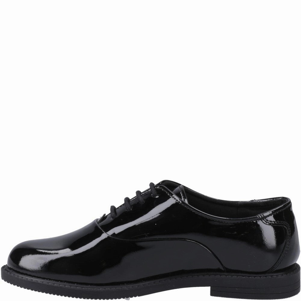 Hush Puppies Nellie Patent Junior School Shoes Girls Sneakers Girls Running Shoes