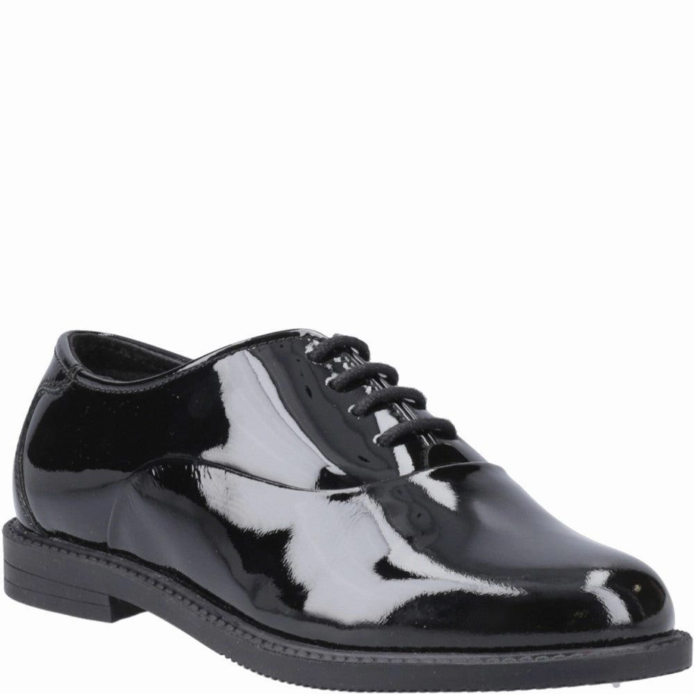 Hush Puppies Nellie Patent Senior School Shoes Kids Tennis Shoes,Toddler Athletic Shoes,Youth Casual Shoes