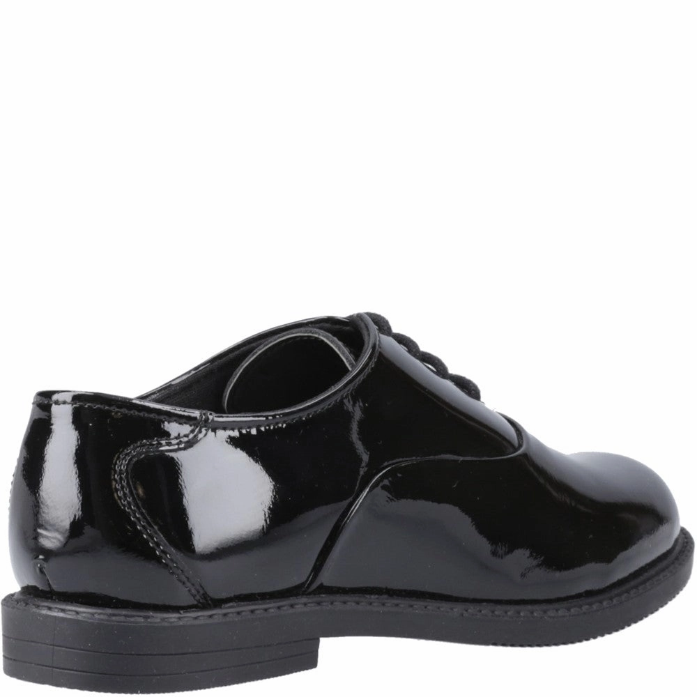 Hush Puppies Nellie Patent Senior School Shoes Girls Sneakers Girls Running Shoes