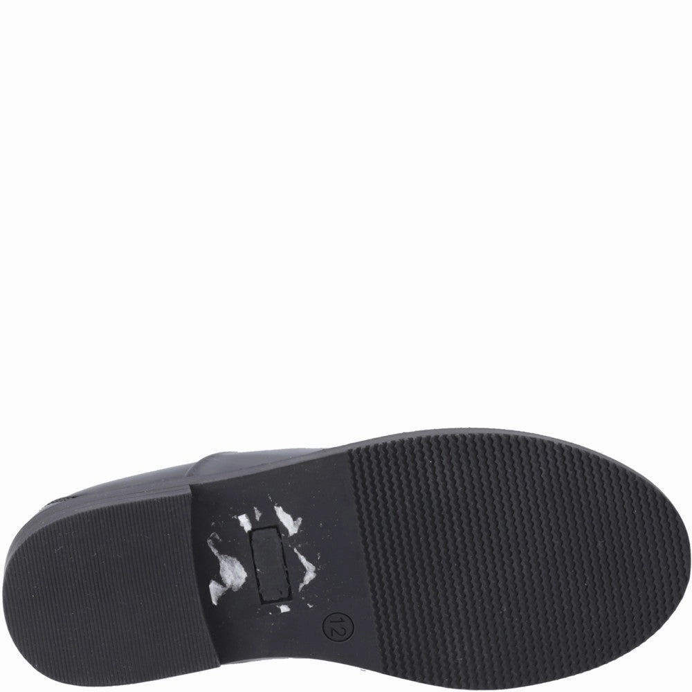 Hush Puppies Nellie Patent Senior School Shoes Girls Sneakers Girls Running Shoes
