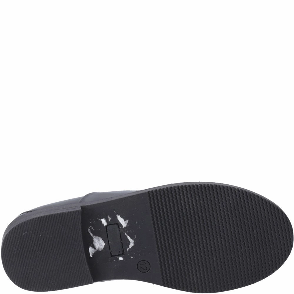 Hush Puppies Nellie Patent Senior School Shoes Girls Sneakers Girls Running Shoes
