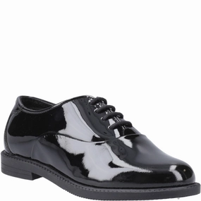 Hush Puppies Nellie Patent Senior School Shoes Kids Tennis Shoes,Toddler Athletic Shoes,Youth Casual Shoes