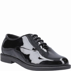 Hush Puppies Nellie Patent XL Senior School Shoes Kids Tennis Shoes,Toddler Athletic Shoes,Youth Casual Shoes