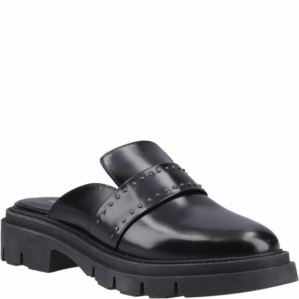 Hush Puppies Nicole Studded Mule Lightweight Running Shoes,Slip On Athletic Shoes,Breathable Workout Shoes