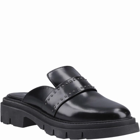 Hush Puppies Nicole Studded Mule Lightweight Running Shoes,Slip On Athletic Shoes,Breathable Workout Shoes