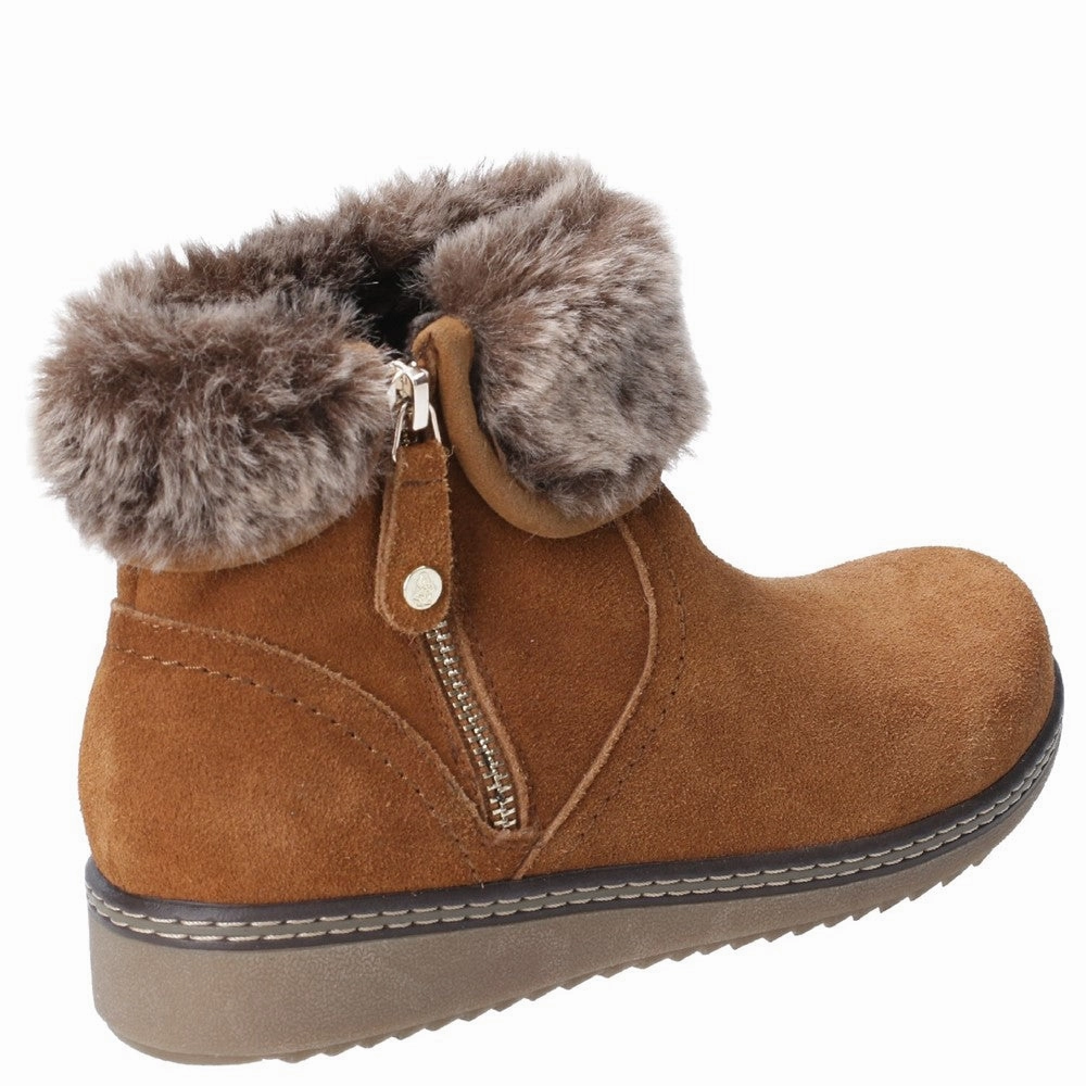 Hush Puppies Penny Zip Ankle Boot Women's Sneakers Casual Walking Shoes