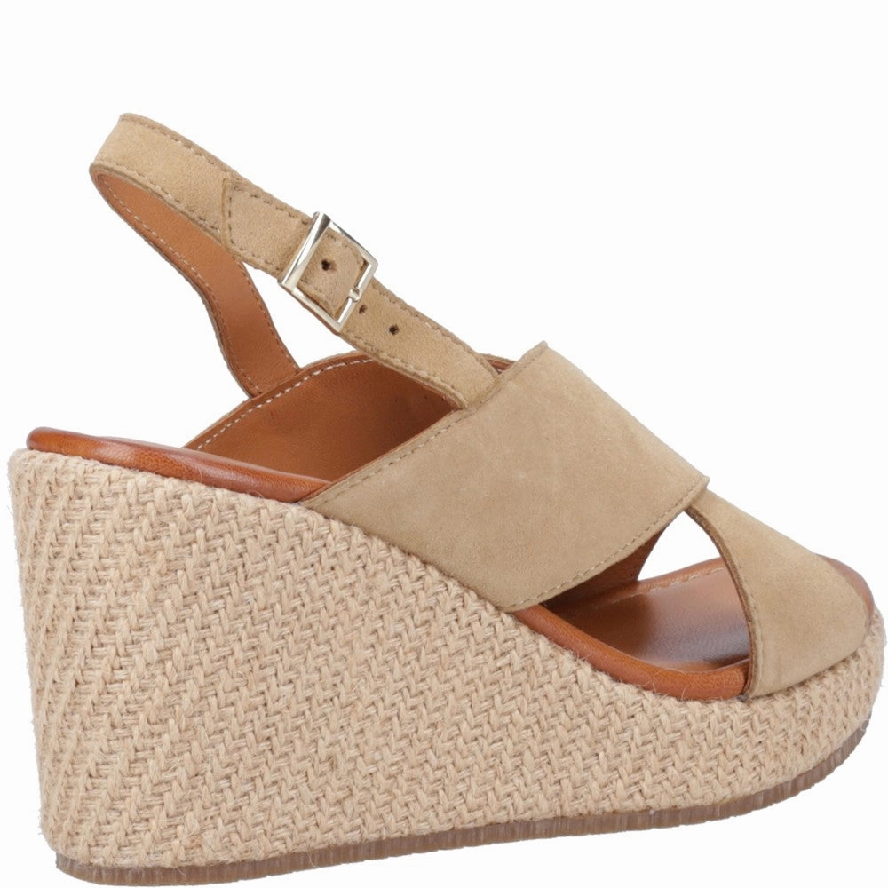 Hush Puppies Perrie Wedge Sandal Women's Sneakers Casual Walking Shoes