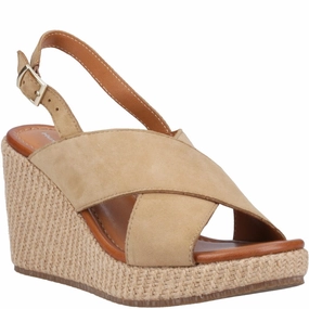 Hush Puppies Perrie Wedge Sandal Lightweight Running Shoes,Slip On Athletic Shoes,Breathable Workout Shoes