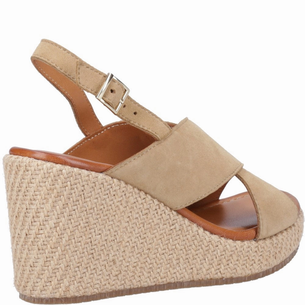 Hush Puppies Perrie Wedge Sandal Women's Sneakers Casual Walking Shoes