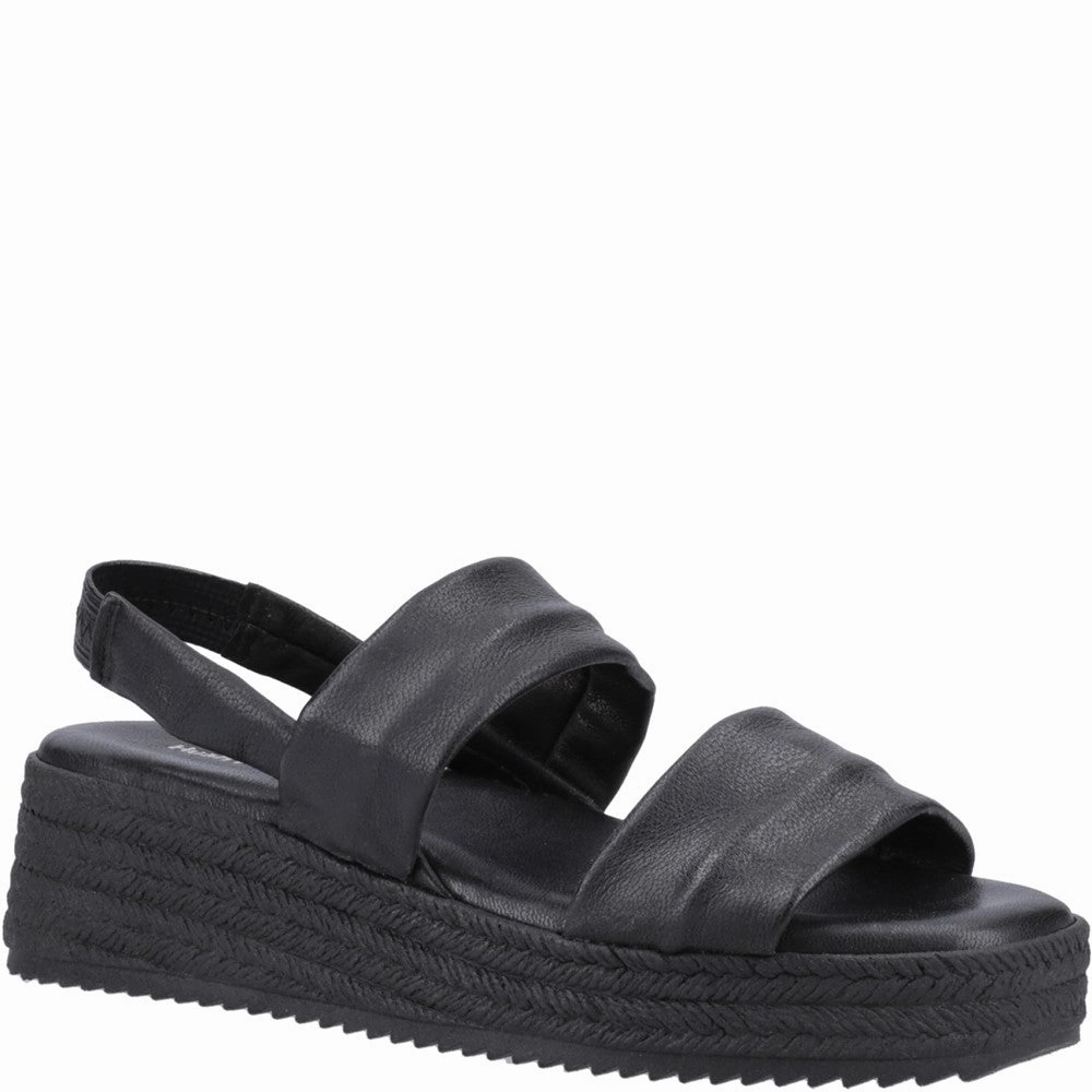 Hush Puppies Rachel Platform Sandal Lightweight Running Shoes,Slip On Athletic Shoes,Breathable Workout Shoes