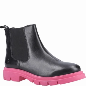 Hush Puppies Raya Chelsea Boot Lightweight Running Shoes,Slip On Athletic Shoes,Breathable Workout Shoes