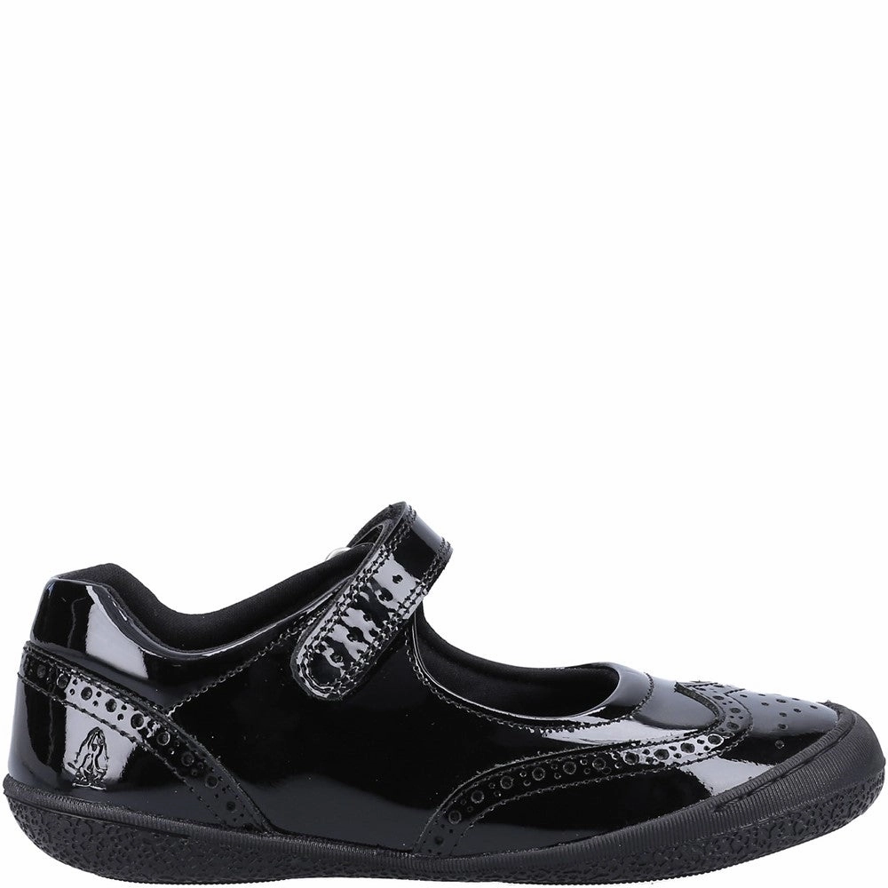 Hush Puppies Rina Patent Senior School Shoes Girls Sneakers Girls Running Shoes