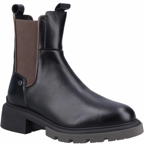 Hush Puppies Rita Chelsea Boot Lightweight Running Shoes,Slip On Athletic Shoes,Breathable Workout Shoes