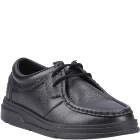 Hush Puppies Ronan Mocc Toe Junior School Shoes Kids Athletic Shoes,Toddler Sports Shoes,Youth Casual Shoes