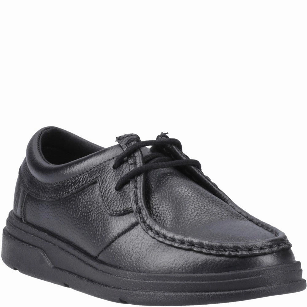 Hush Puppies Ronan Mocc Toe Junior School Shoes Kids Athletic Shoes,Toddler Sports Shoes,Youth Casual Shoes