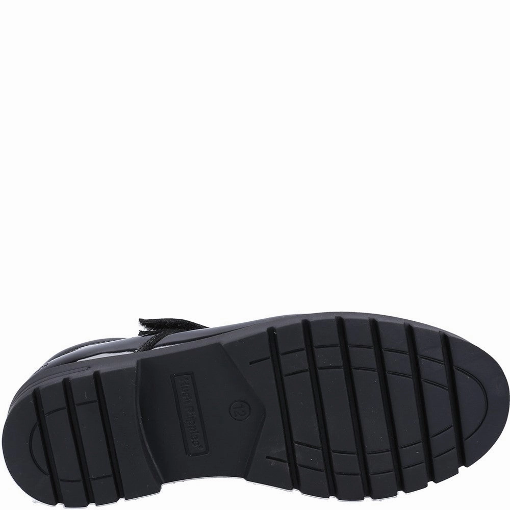 Hush Puppies Sabrina Patent Senior School Shoes Girls Sneakers Girls Running Shoes