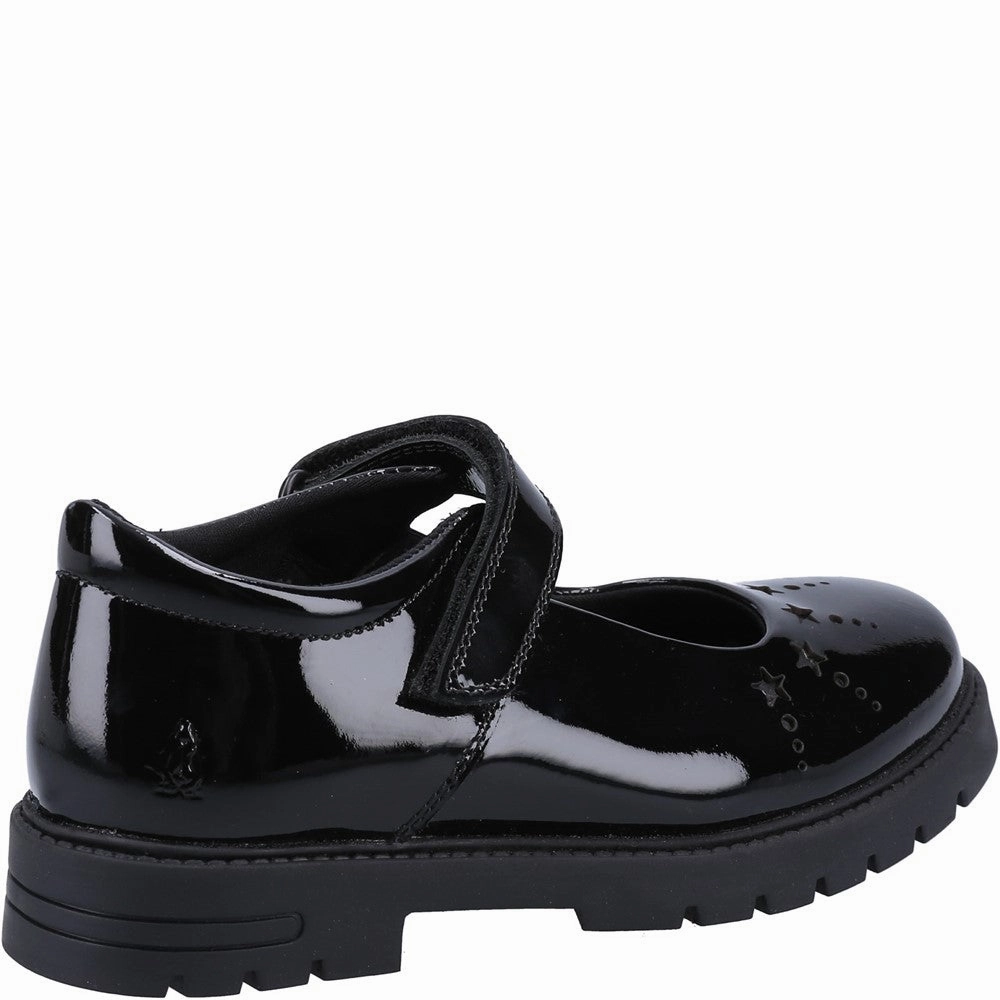 Hush Puppies Sabrina Patent Senior School Shoes Girls Sneakers Girls Running Shoes