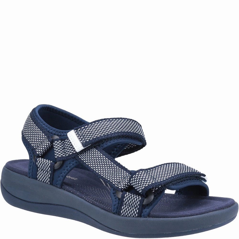 Hush Puppies Sara Quarter Strap Sandal Lightweight Running Shoes,Slip On Athletic Shoes,Breathable Workout Shoes