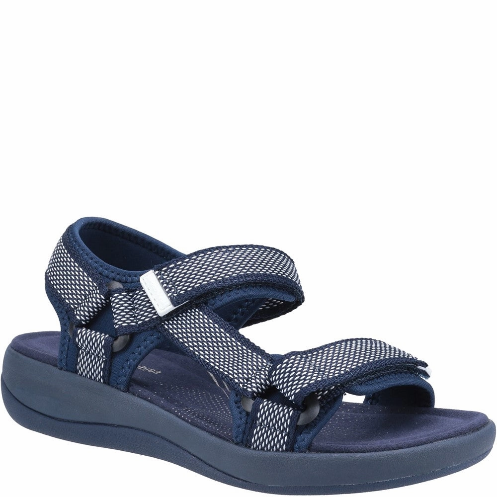 Hush Puppies Sara Quarter Strap Sandal Lightweight Running Shoes,Slip On Athletic Shoes,Breathable Workout Shoes