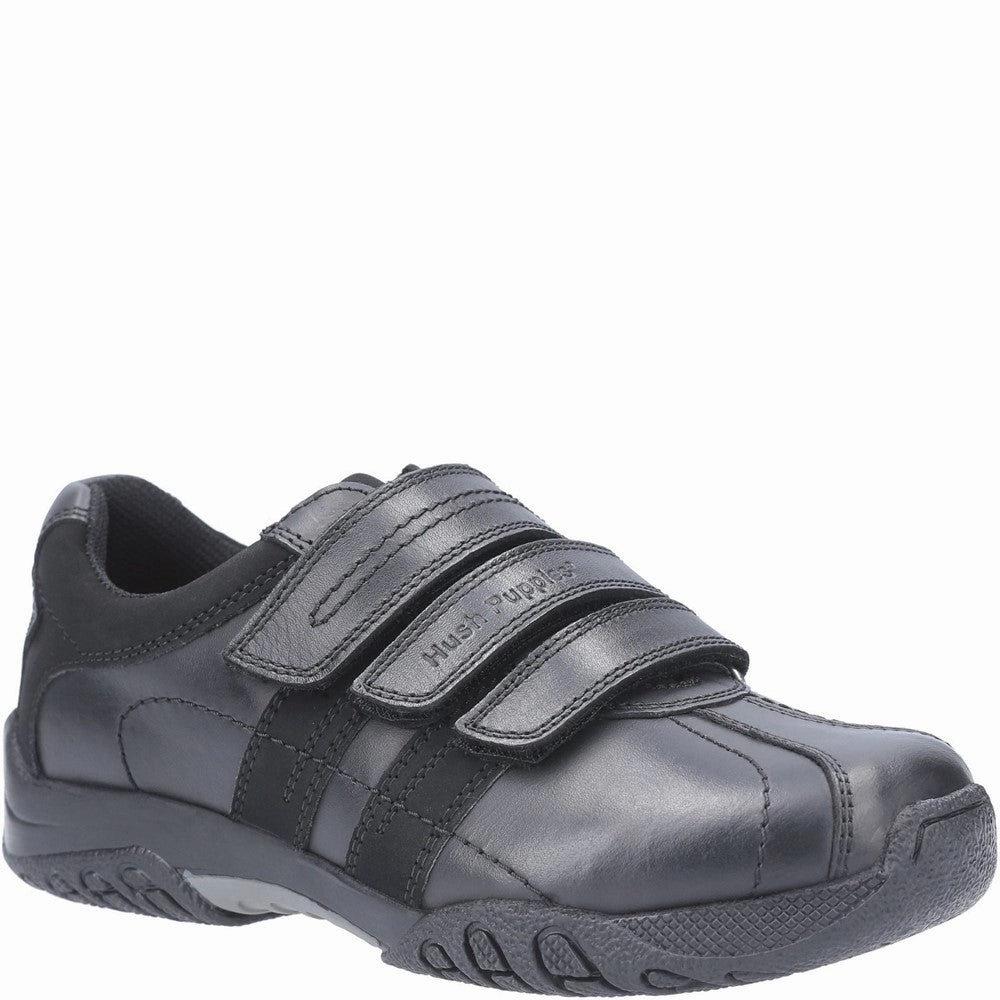 Hush Puppies Seb Junior School Shoe Kids Athletic Shoes,Toddler Sports Shoes,Youth Casual Shoes