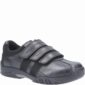 Hush Puppies Seb Junior School Shoe Kids Athletic Shoes,Toddler Sports Shoes,Youth Casual Shoes