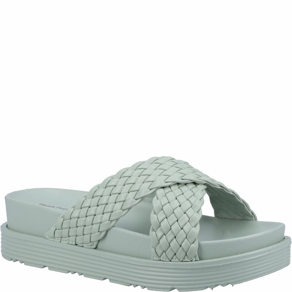Hush Puppies Serena Mule Sandal Lightweight Running Shoes,Slip On Athletic Shoes,Breathable Workout Shoes
